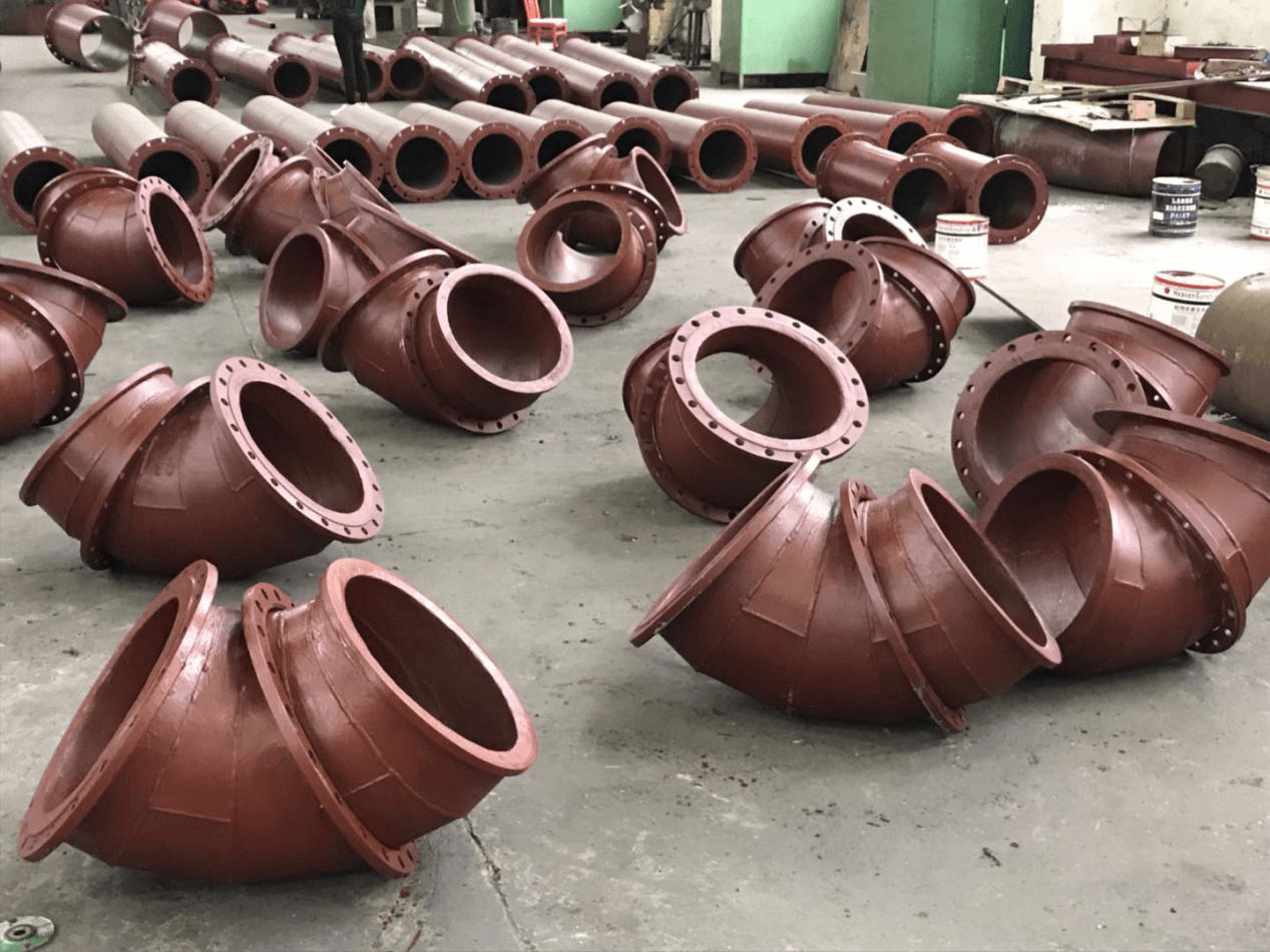 耐磨管道的種類很多：稀土合金耐磨管、燒結(jié)陶瓷管、雙金屬耐磨管等。